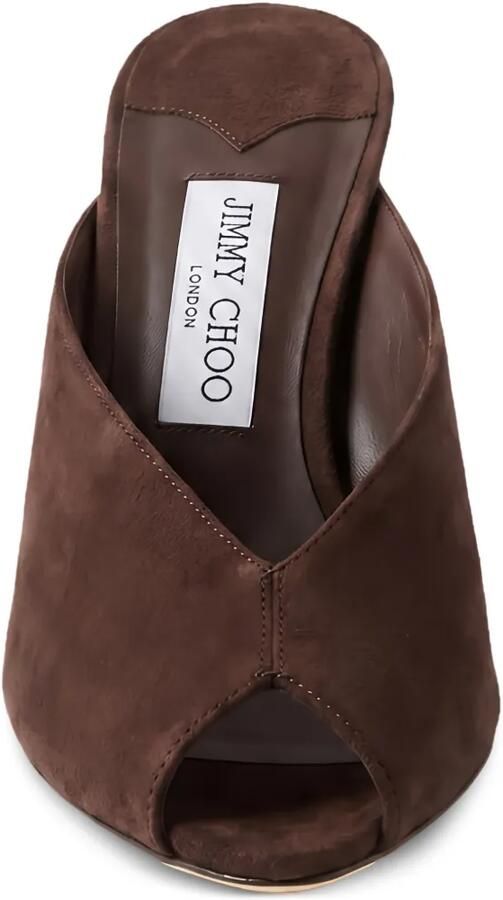 Jimmy Choo Glace sandalen met hak Bruin - Foto 2
