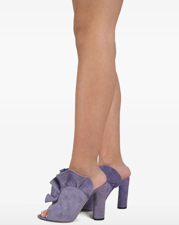 Jimmy Choo Haile sandalen met ruches Paars - Foto 2