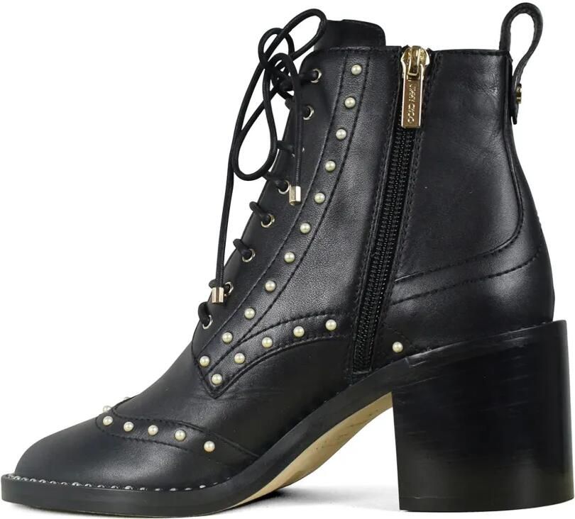 Jimmy Choo Hanah 65 pearl embellished boots Zwart - Foto 3