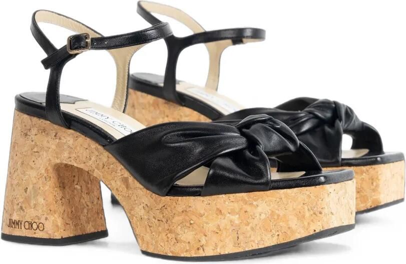 Jimmy Choo Heloise sandalen met hak Zwart - Foto 4