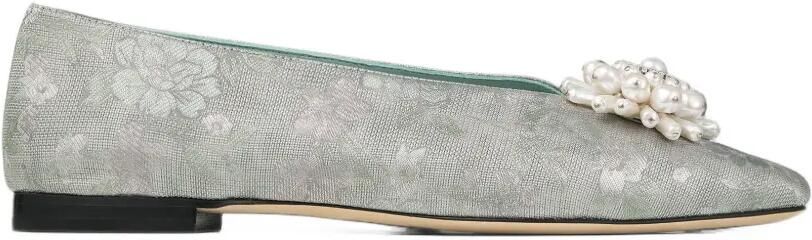 Jimmy Choo Ines flats shoes Groen
