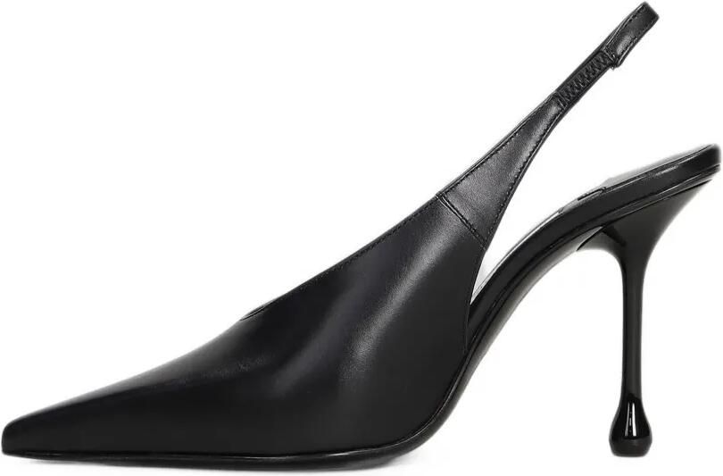 Jimmy Choo Isa 95 leren pumps Zwart - Foto 5