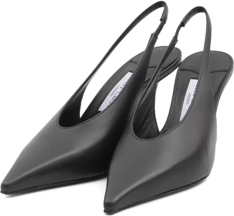 Jimmy Choo Isa leren slingback pumps Zwart - Foto 2