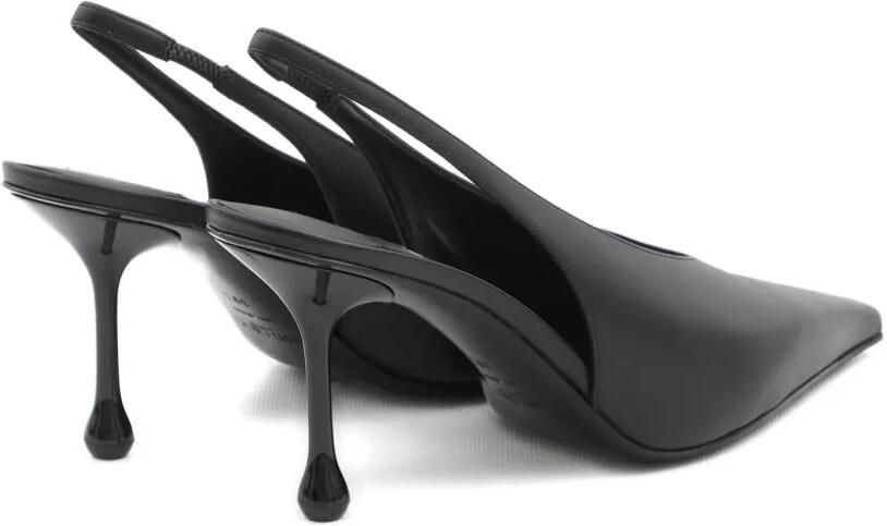 Jimmy Choo Isa leren slingback pumps Zwart - Foto 3