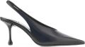 Jimmy Choo Isa 80 slingback pumps Zwart - Zwart