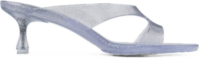 Jimmy Choo Jelly Drop 50 sandalen Zilver