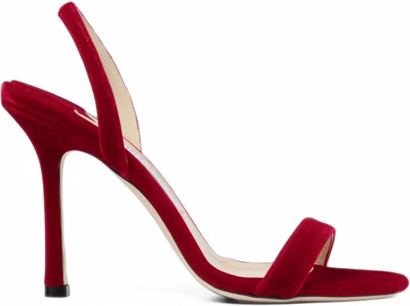 Jimmy Choo Jenn 100 sandals Rood