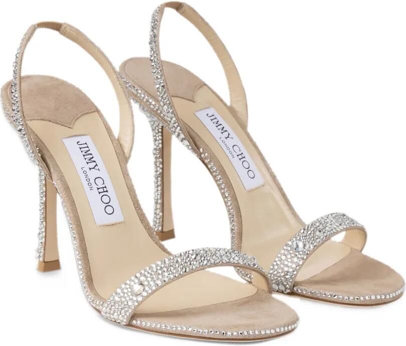 Jimmy Choo Jenn 100 sandals Zilver - Foto 2