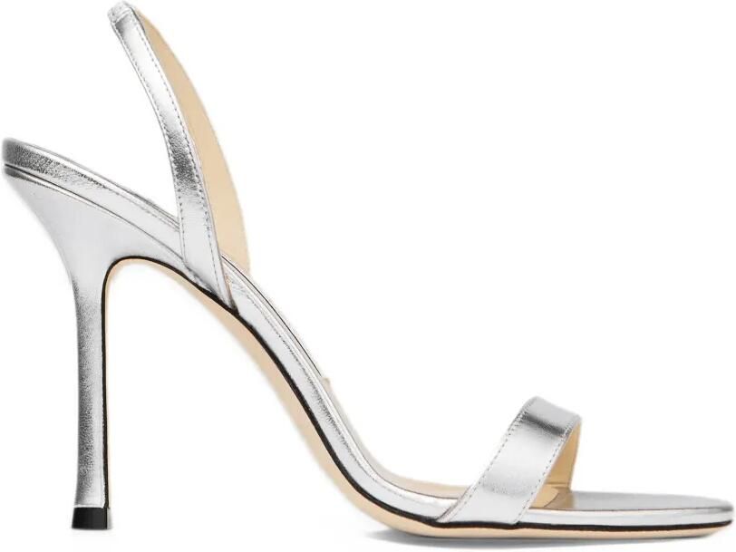 Jimmy Choo Jenn 100 sandals Zilver