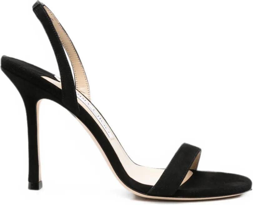 Jimmy Choo Jenn slingback sandalen Zwart