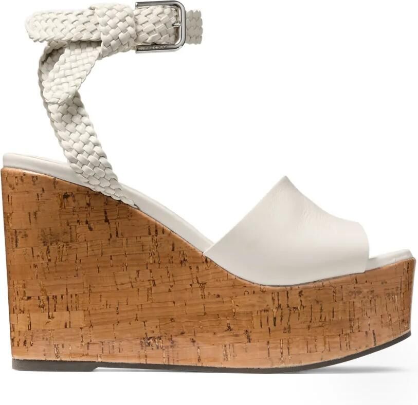 Jimmy Choo Jori 100 sandalen met hak Wit
