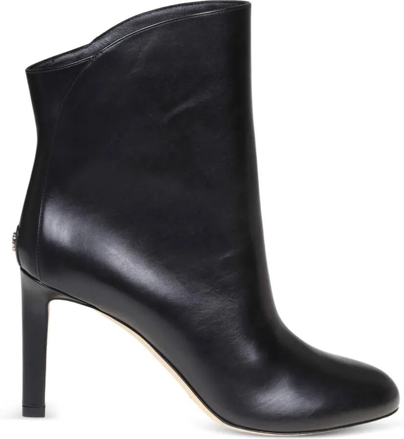 Jimmy Choo Karter enkellaarzen met hak Zwart