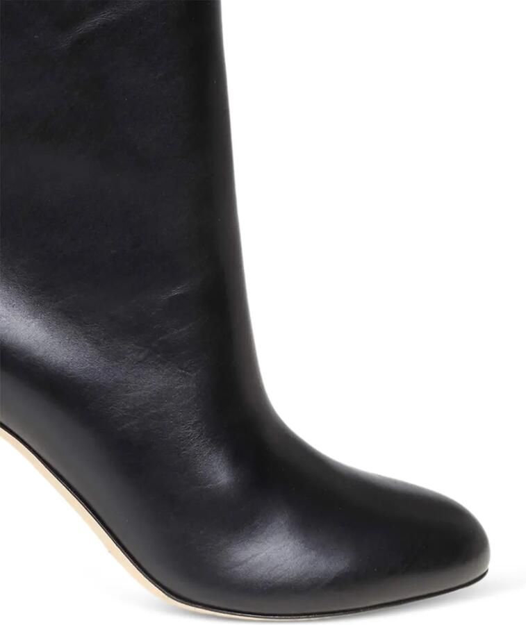 Jimmy Choo Karter enkellaarzen met hak Zwart - Foto 2