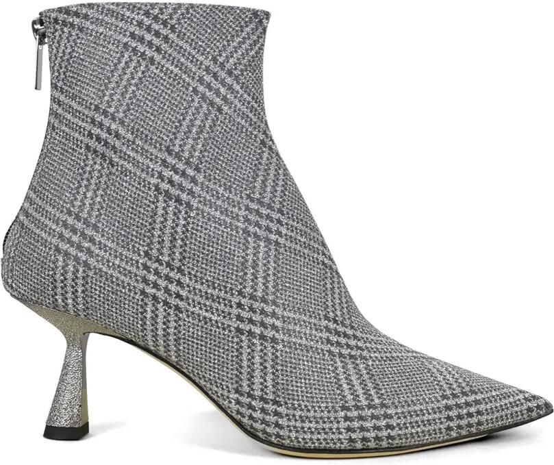 Jimmy Choo Kix geruite laarzen met glitter Grijs