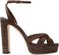 Jimmy Choo Kove 120 sandalen Bruin - Bruin