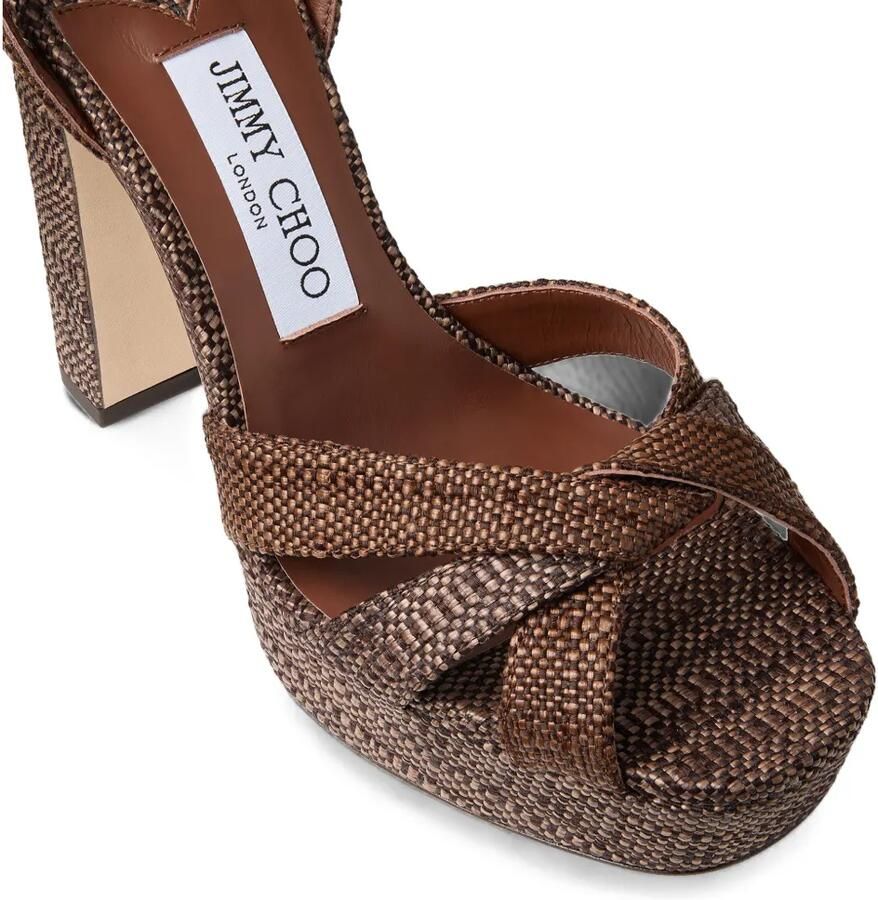 Jimmy Choo Kove 120 sandalen Bruin - Foto 2