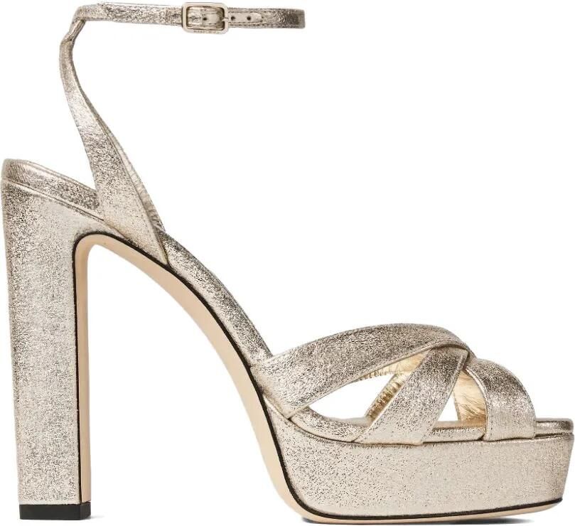 Jimmy Choo Kove 120 sandalen Goud