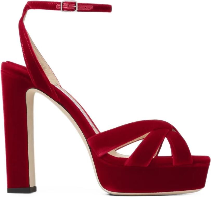 Jimmy Choo Kove 120 sandals Rood
