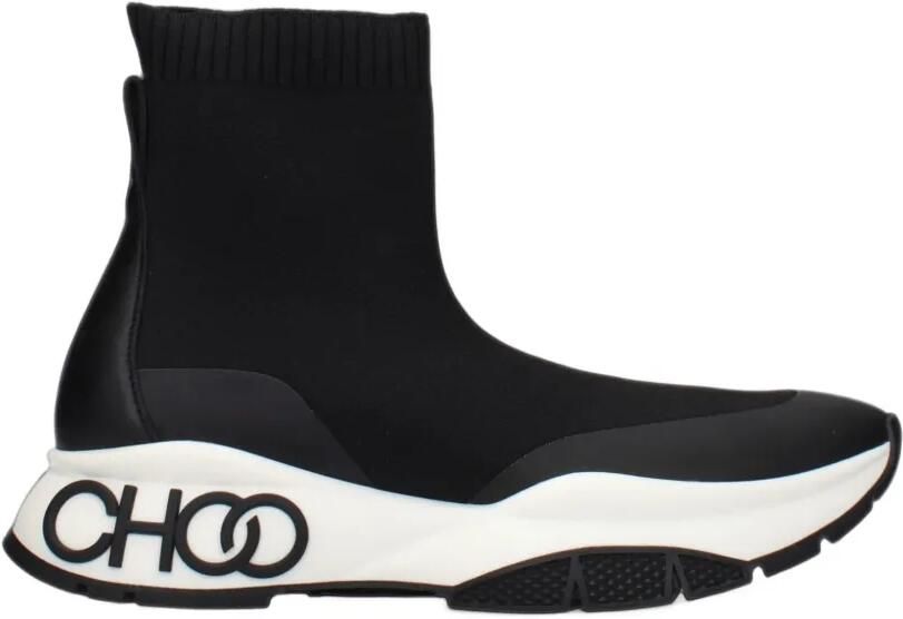 Jimmy Choo Landon sock sneakers Zwart