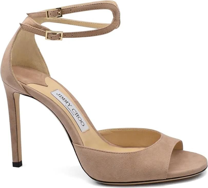 Jimmy Choo Lane sandalen met dubbele bandjes Roze - Foto 3
