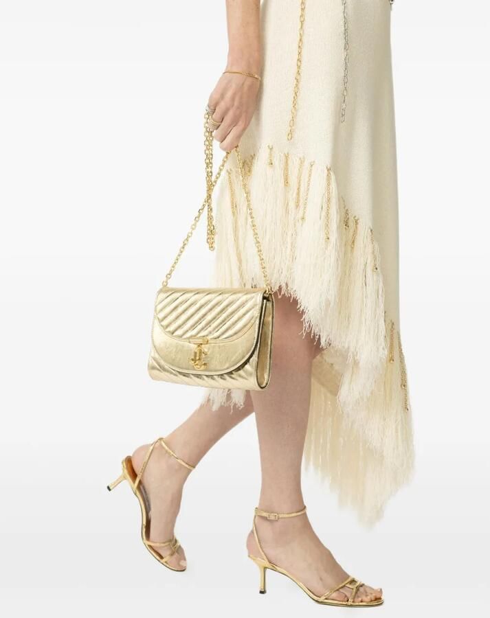 Jimmy Choo Leo 65mm sandalen Goud - Foto 3