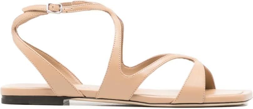 Jimmy Choo Leren sandalen Beige