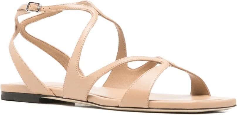 Jimmy Choo Leren sandalen Beige - Foto 3