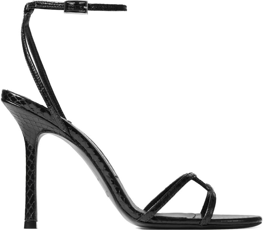 Jimmy Choo Leren sandalen Zwart