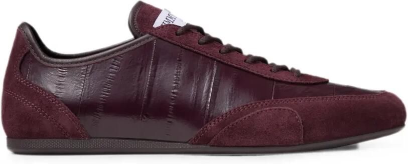 Jimmy Choo Leren sneakers met vlakken Rood