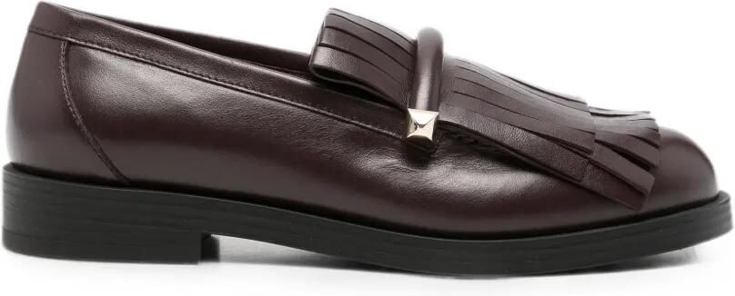 Jimmy Choo Loafers met franje Bruin