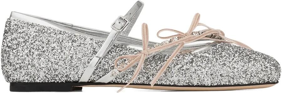 Jimmy Choo Loli ballerina's Zilver - Foto 5