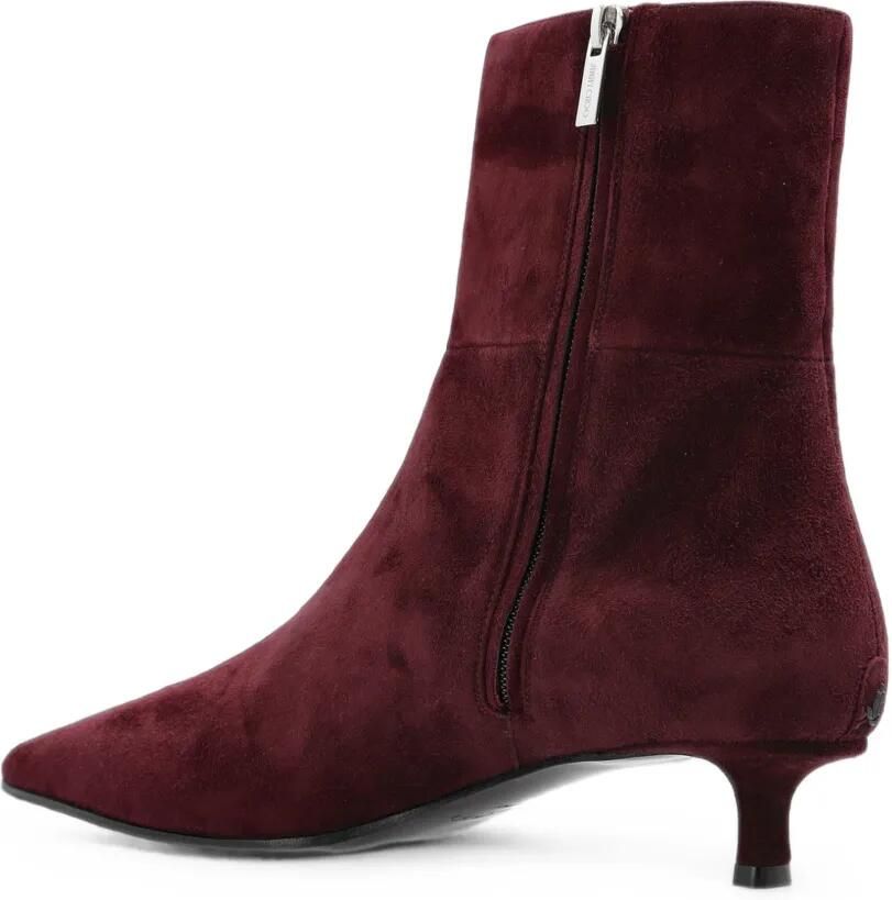 Jimmy Choo Lory suède enkellaarzen Rood - Foto 2