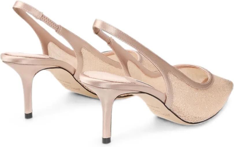 Jimmy Choo Love 65 macaron slingback pumps met glitters Roze - Foto 5