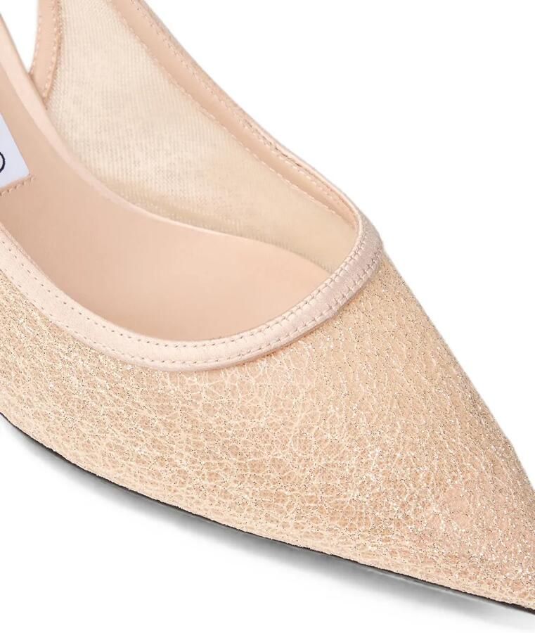Jimmy Choo Love 65 macaron slingback pumps met glitters Roze - Foto 2