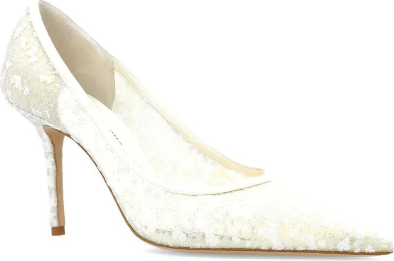 Jimmy Choo Love 85 pumps met hak Wit - Foto 4