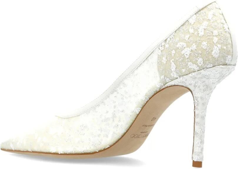 Jimmy Choo Love 85 pumps met hak Wit - Foto 3
