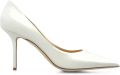 Jimmy Choo Love 85 satijnen pumps Wit - Wit