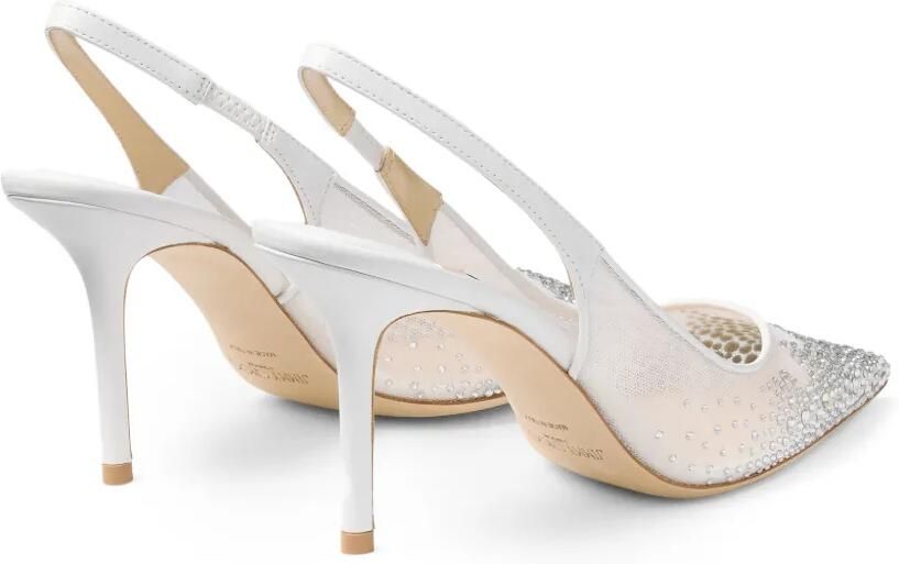 Jimmy Choo Love 85 slingback pumps Wit - Foto 5