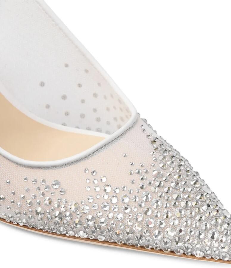Jimmy Choo Love 85 slingback pumps Wit - Foto 2