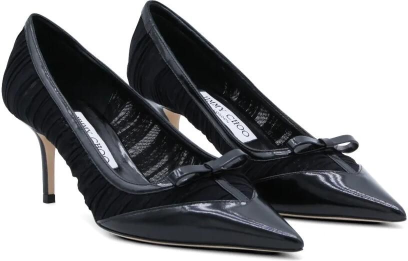 Jimmy Choo Love Mesh pumps verfraaid met strik Zwart - Foto 4