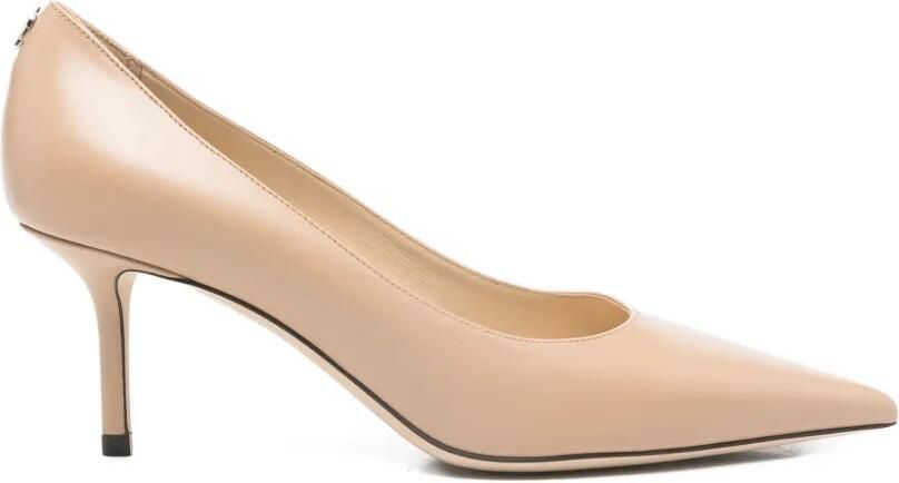 Jimmy Choo Love pumps met puntige neus Beige