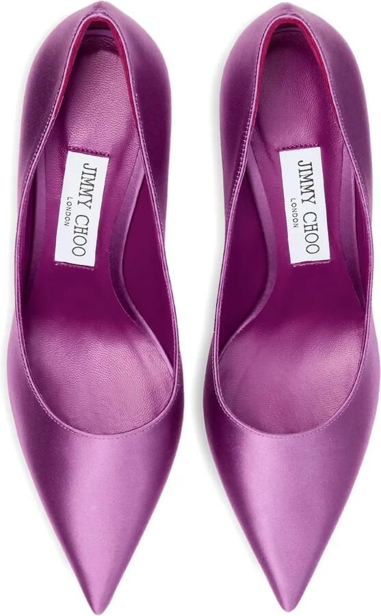 Jimmy Choo Love pumps met puntige neus Paars