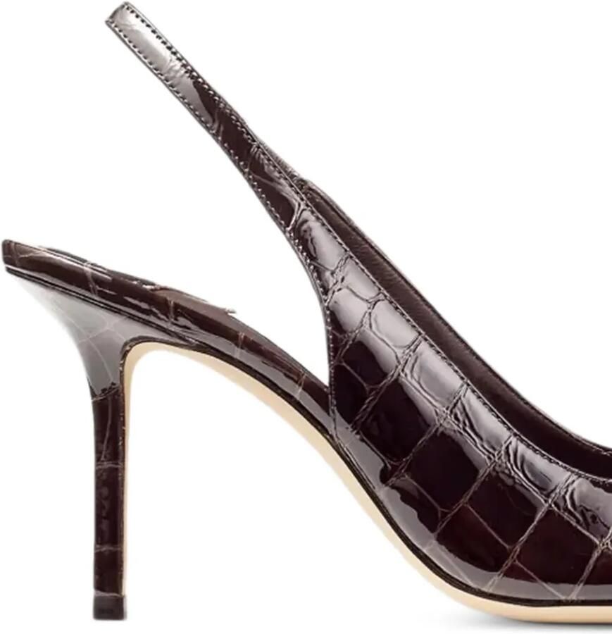 Jimmy Choo Love Sling Back 85 pumps Bruin - Foto 2