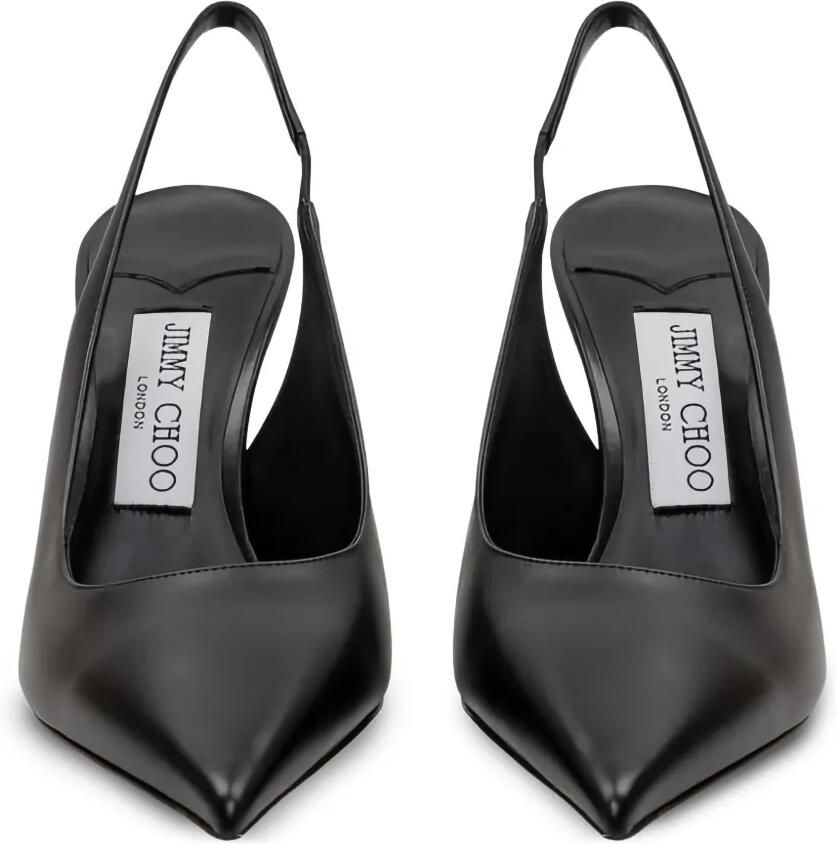 Jimmy Choo Love slingback 85 zwarte kalfsleren pumps - Foto 2