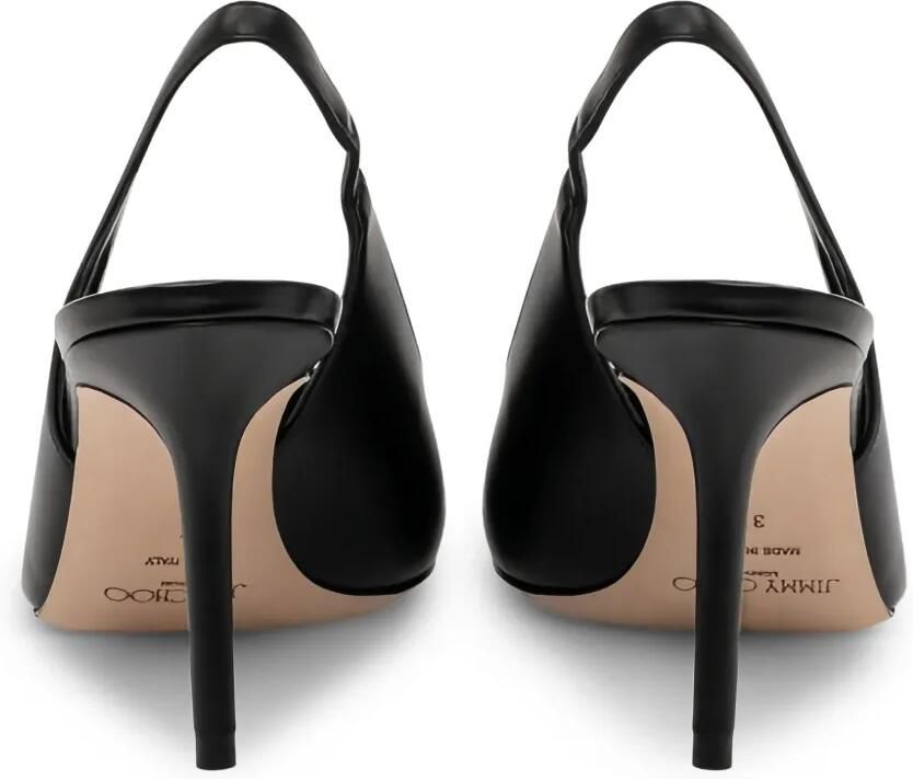 Jimmy Choo Love slingback 85 zwarte kalfsleren pumps - Foto 3