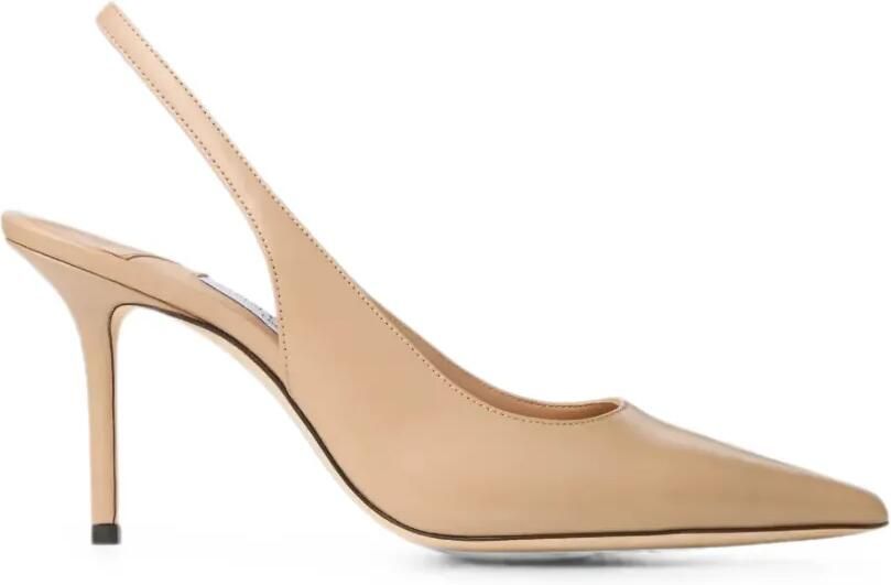 Jimmy Choo Love slingback pumps met puntige neus Beige