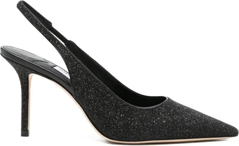 Jimmy Choo Love slingback pumps met puntige neus Zwart