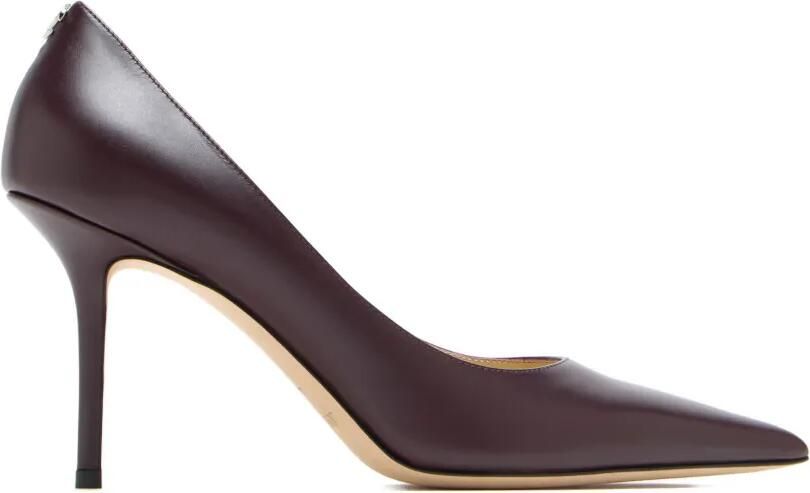 Jimmy Choo Love stiletto pumps met puntige neus Bruin