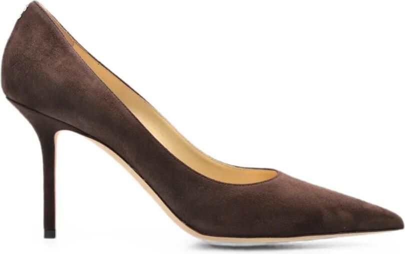 Jimmy Choo Love suède pumps Bruin
