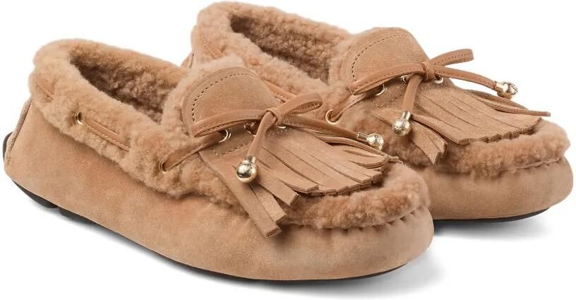 Jimmy Choo Manon loafers Bruin - Foto 4